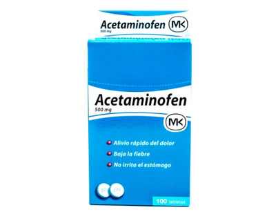 Acetaminofén MK 500 mg x10