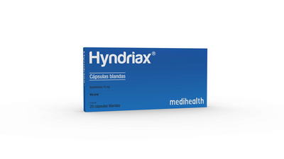 Hyndriax 10 mg 20 capsulas