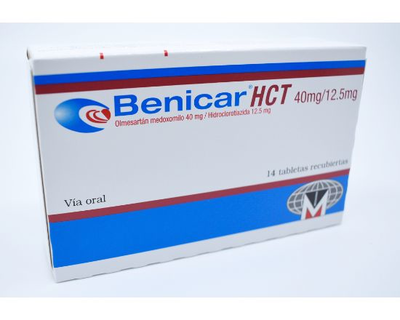 Benicar HCT 40 mg/12.5 mg 14 tabletas