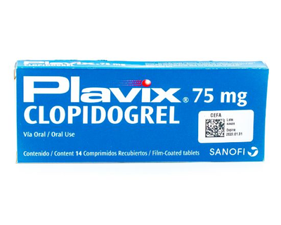 Plavix 75 mg 14 comprimidos