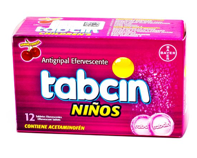 Tabcón niños Antigripal 12 Tabletas