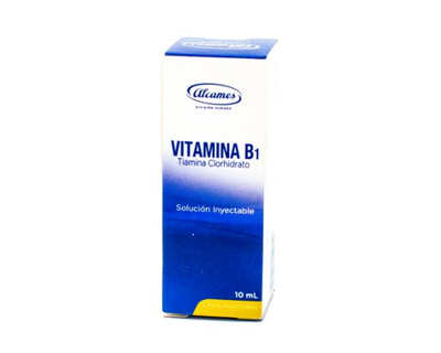 Vitamina B1 100 mg/1 ml ampolla 10 ml