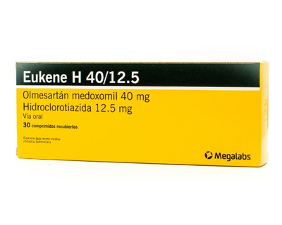 Eukene H 40/12.5 30 comprimidos