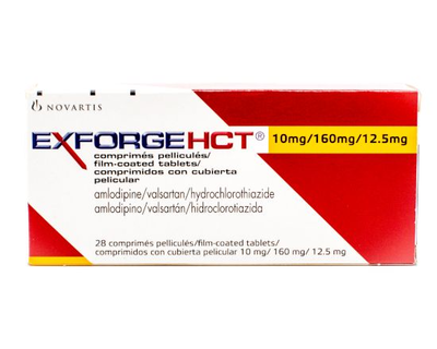 Exforge HCT 10/160/12.5mg