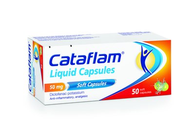 Cataflam capsulas liquidas 50 mg