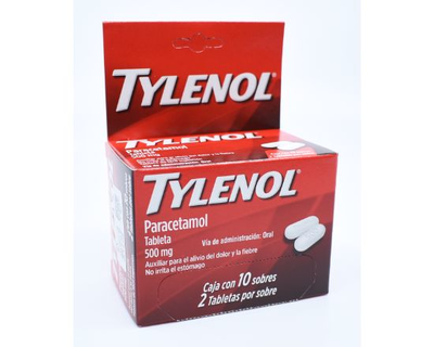 Tylenol Extra Fuerte 500 mg 2 tabletas