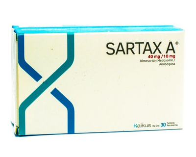 Sartax A 40mg/10mg 30 tabletas