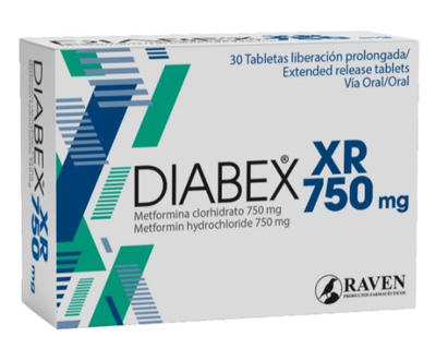 Diabex XR 750 mg