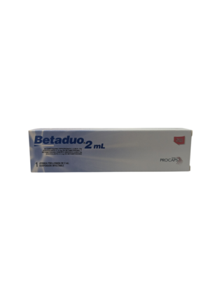 Betaduo 2 ml Jeringa No Prellenada