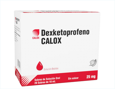 Calox dexketoprofeno 25 mg