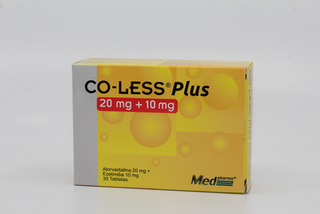 Co-Less Plus 20mg/10mg 30 tabletas