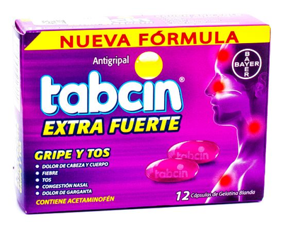 Tabcin Tos Antigripal Liqui-Gels